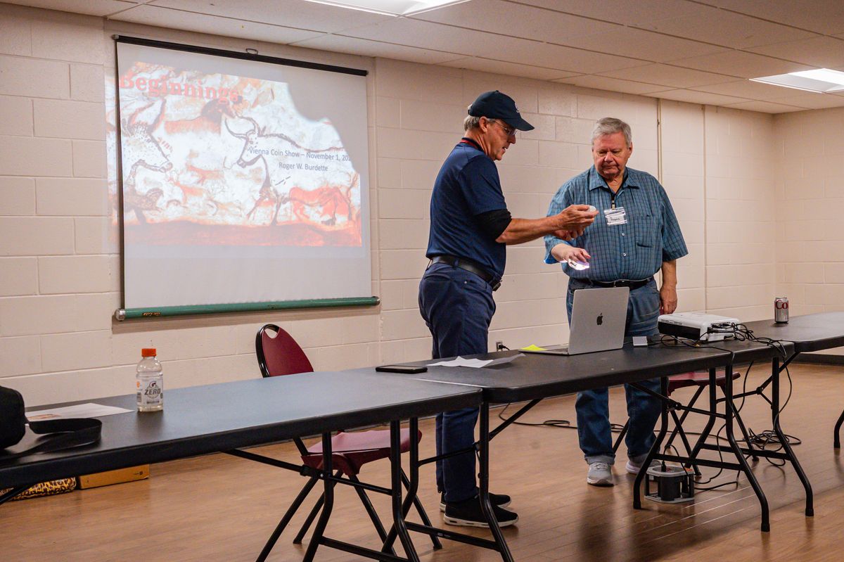 Show Director Daryl Haynor with Roger Burdette
