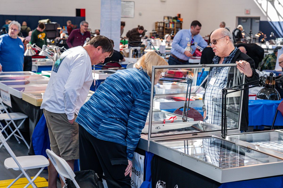 Andy of Angel Dees, a premier legacy dealer at the Vienna Show